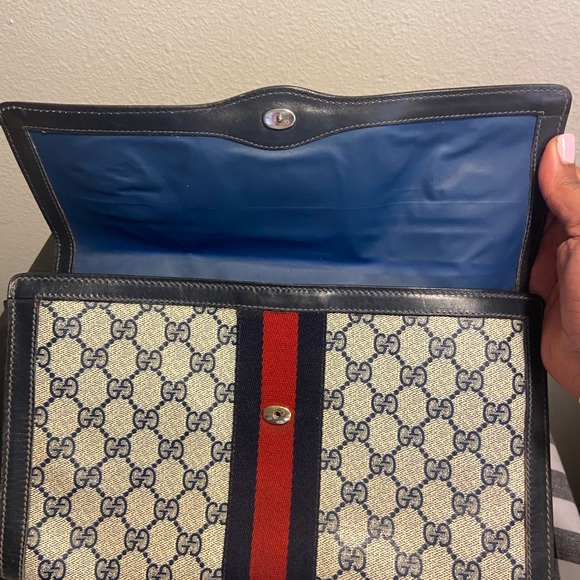 💖GUCCI GG Sherryline Clutch on Chain - Picture 12 of 14